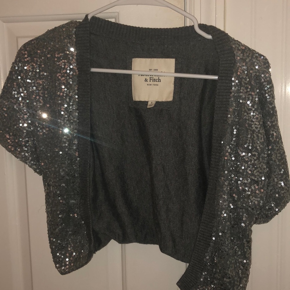 sequin cardigan